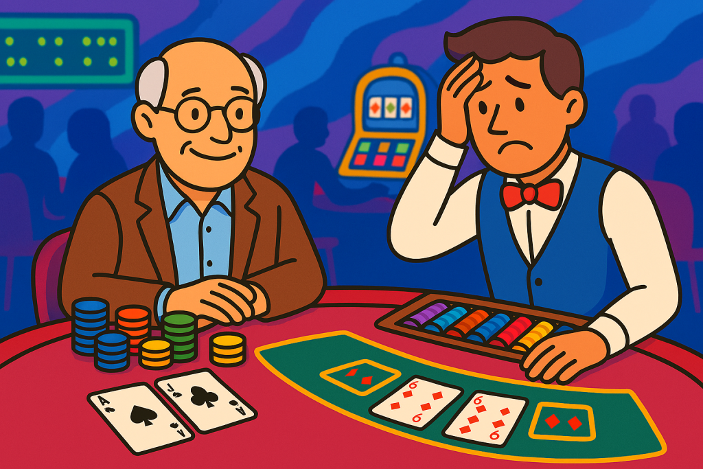 Edward O. Thorp beats the dealer