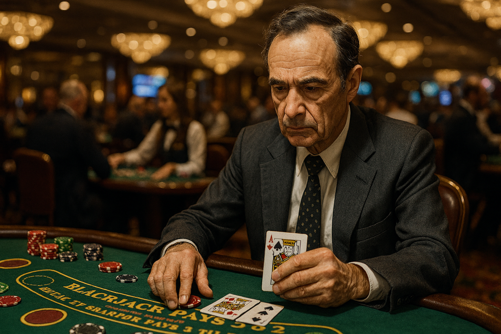 Edward O. Thorp using the ten-count system
