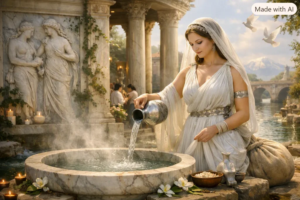 Cloacina Roman Goddess gods of good luck
