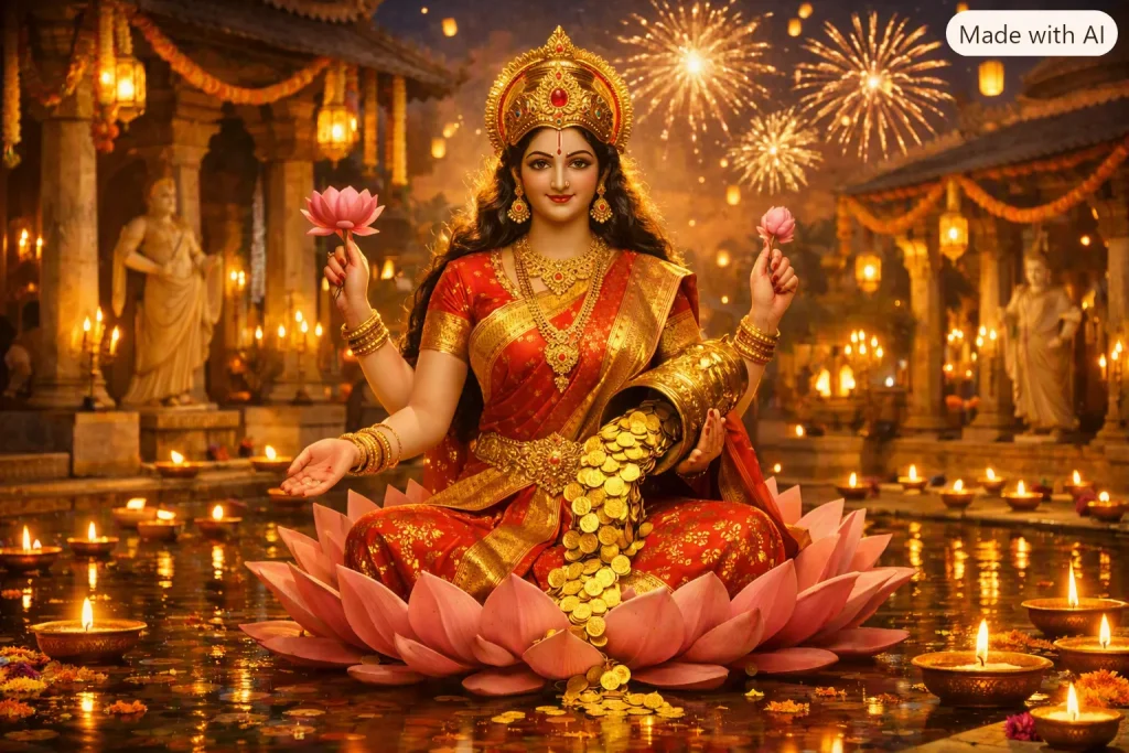 Lakshmi Wealth Goddess gods of good luck