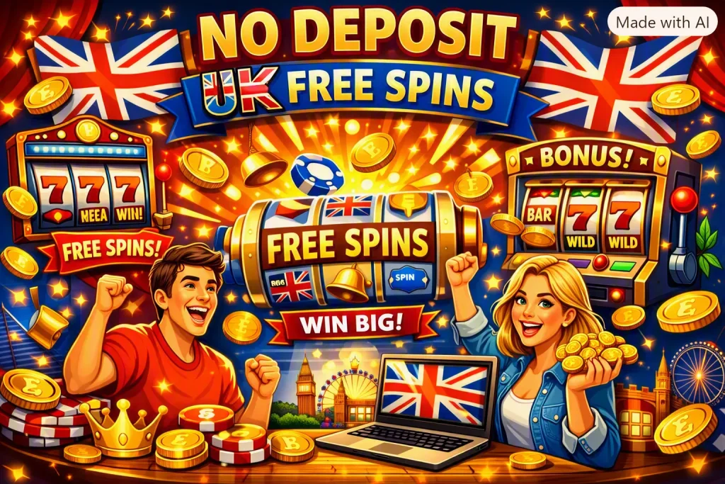 No Deposit UK Free Spins