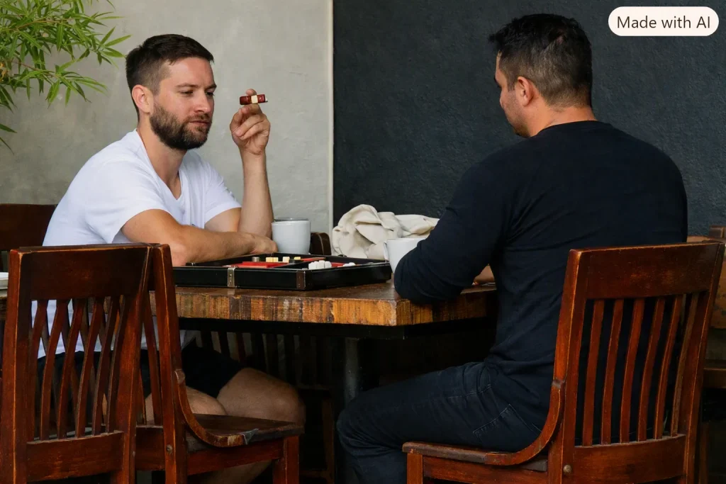 celebrity backgammon players